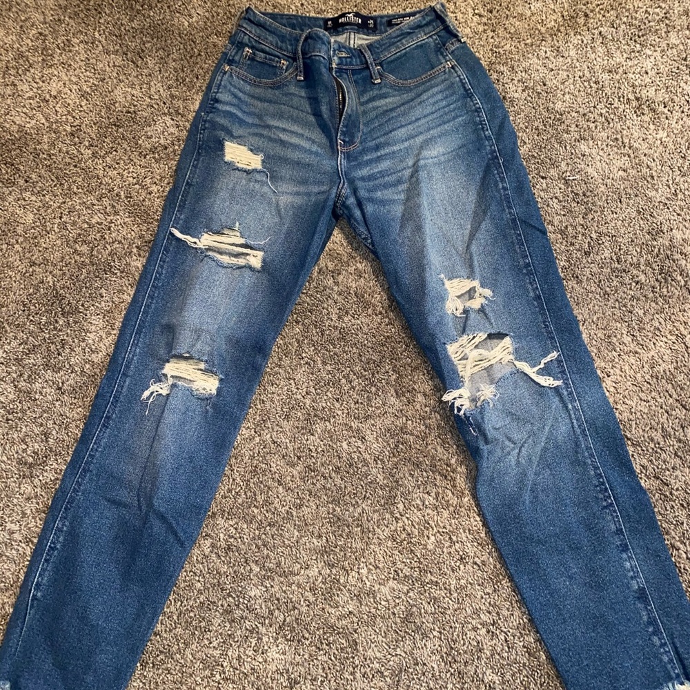 Hollister jeans mom